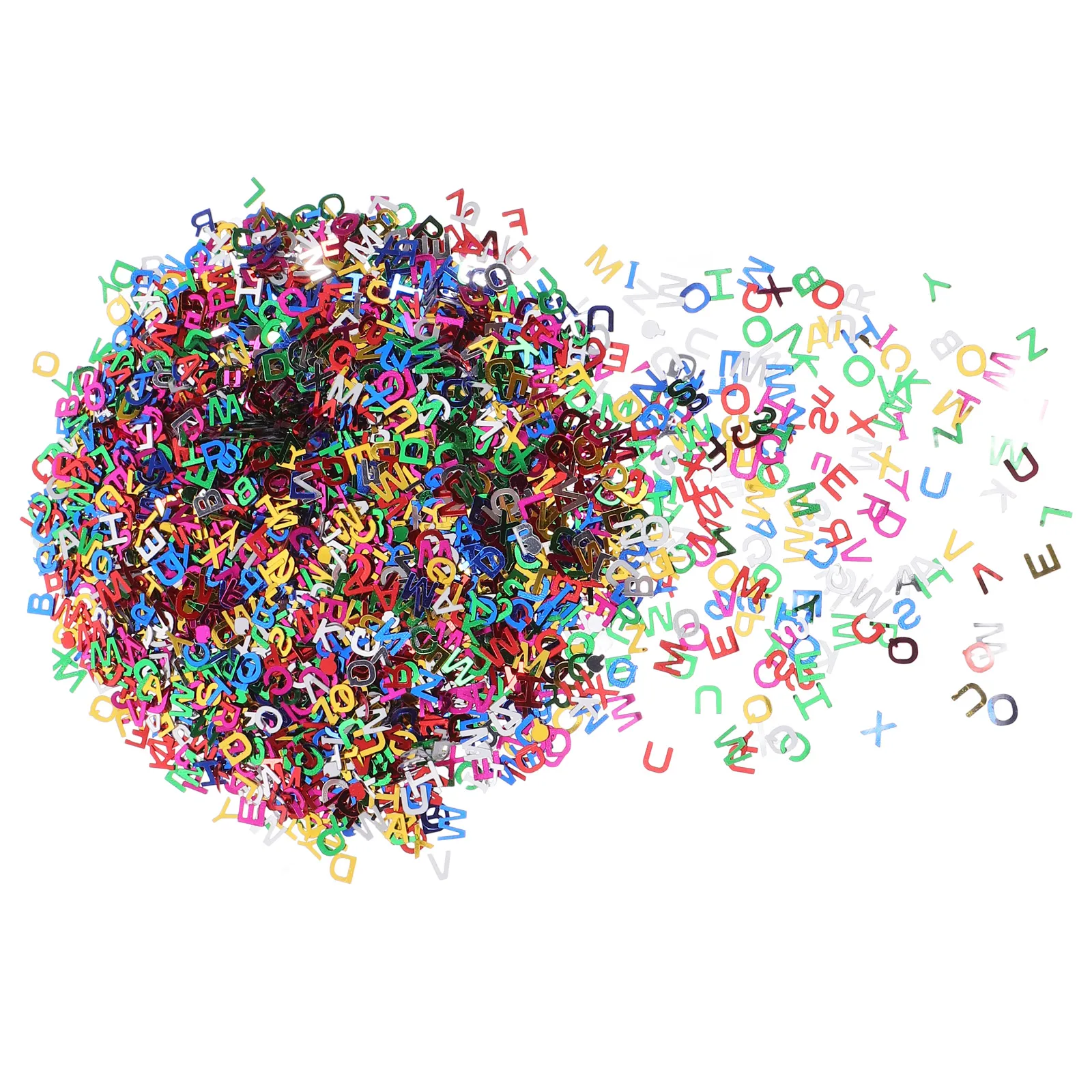 

Alphabet Sequin Letters 8Mm Decorative Diy Crafts Accessories Sparkle Shiny Paillettes For Wedding Party Festival Home