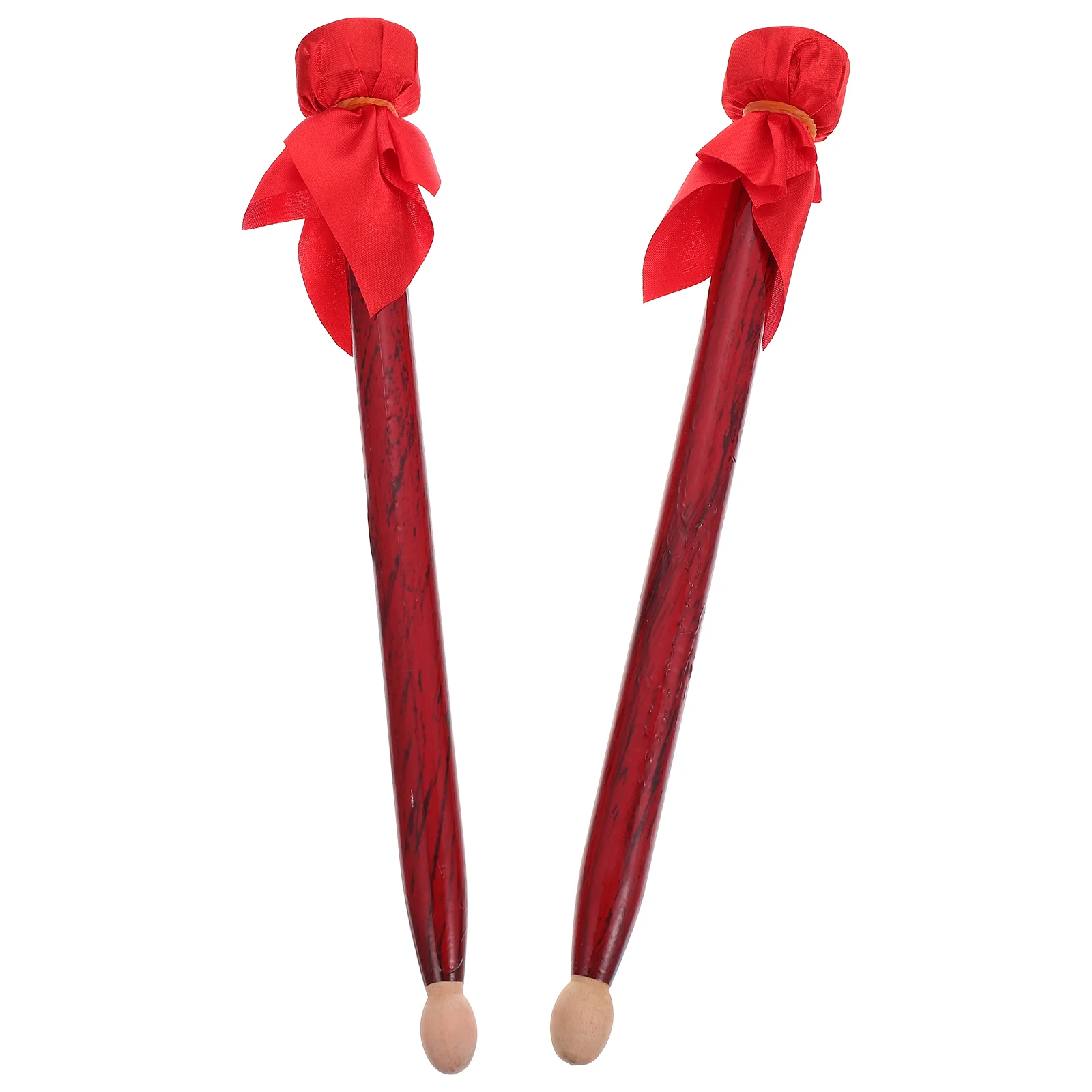 

2 Pcs Gong Hammer Wooden Percussion Mallets for Gavel Hammers Red Carpet Party Decorations