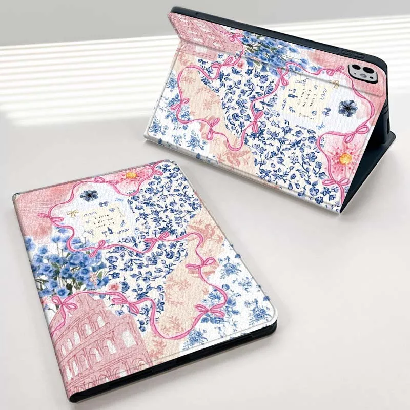 

Creative Art Collage Pattern For iPad mini Air 1 2 3 4 5 6 7 6th 7th 9 11 13 M3 M2 gen 7.9 8.3 10.9 Inch 2025 Tablet Case