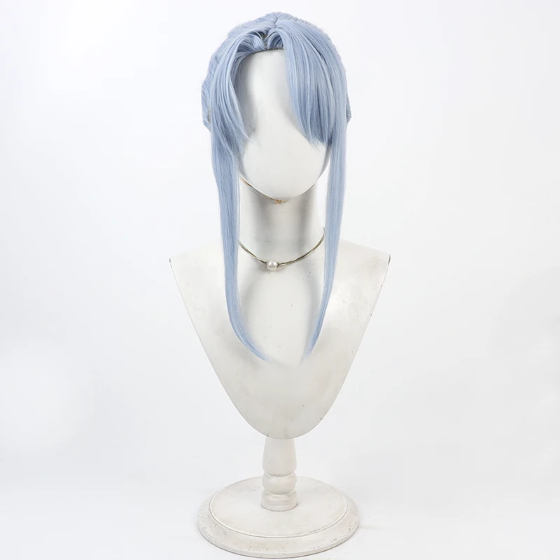 Game Heaven Burns Red Shiki Hanamura Cos Cosplay Wig Halloween Carnival Party Prop Synthetic Hair Heat Resistant Fiber + Wig Cap