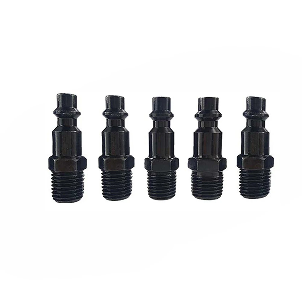 15pcs/set 1/4 Inch Pneumatic Fitting Air Line Quick Coupling Connector Coupler Adapter For Air Compressor