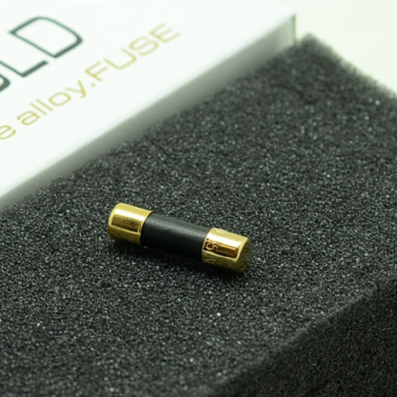 CREATE AUDIO Nano Eutectic Alloy Audiophile Audio Upgrade Fuse Black Gold Edition Fuse