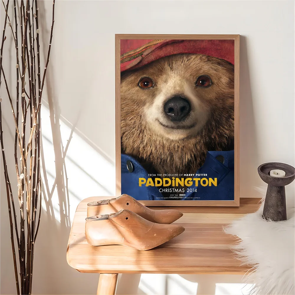 P-paddington Film DIY Poster lengket tahan air stiker kertas rumah kopi Bar stiker lukisan dinding