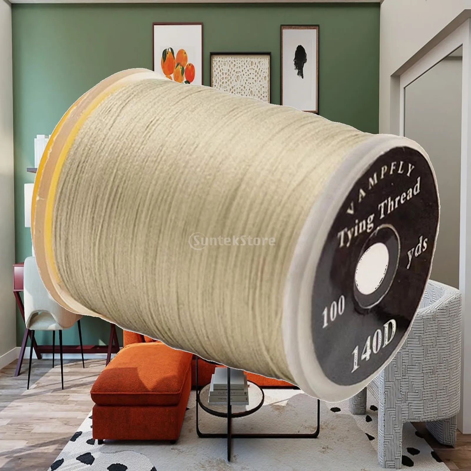 Fly Fishing Wire Line Colorful Thread for Hand Made Lure High Strength Polyester Material for Fly Fishing Equipment