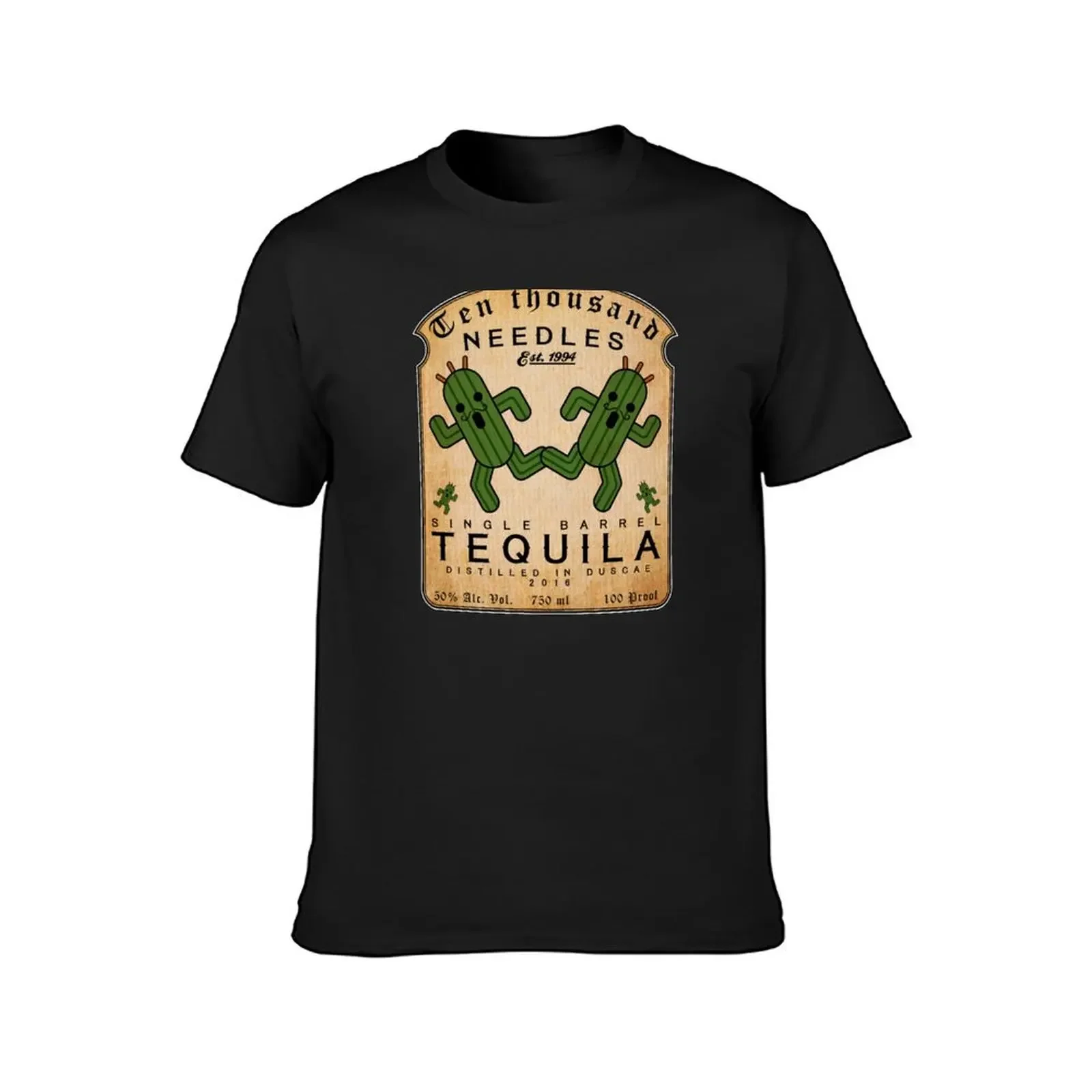 Ten thousand Needles Tequila T-Shirt shirts graphic tees quick drying affliction shirts shirts graphic tee men