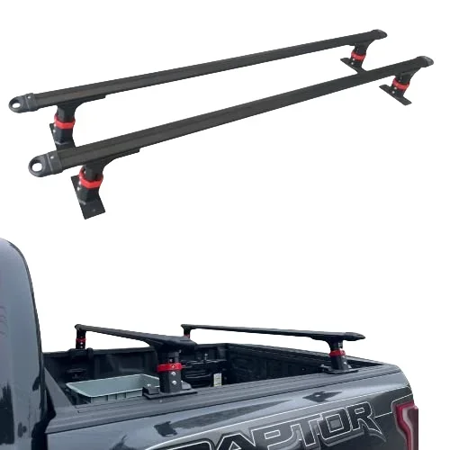 

cross bar roof rack Pickup Rolling Cover Roof Rails 4x4 Exterior Accessories For Ford Mazda Truck Bed