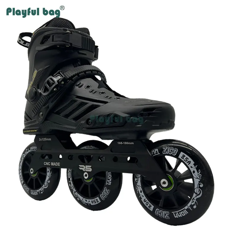 Playful bag Speed skating shoes Adult professional racing roller skates Upgrade Full meat wheels Skating Equipment AMB121