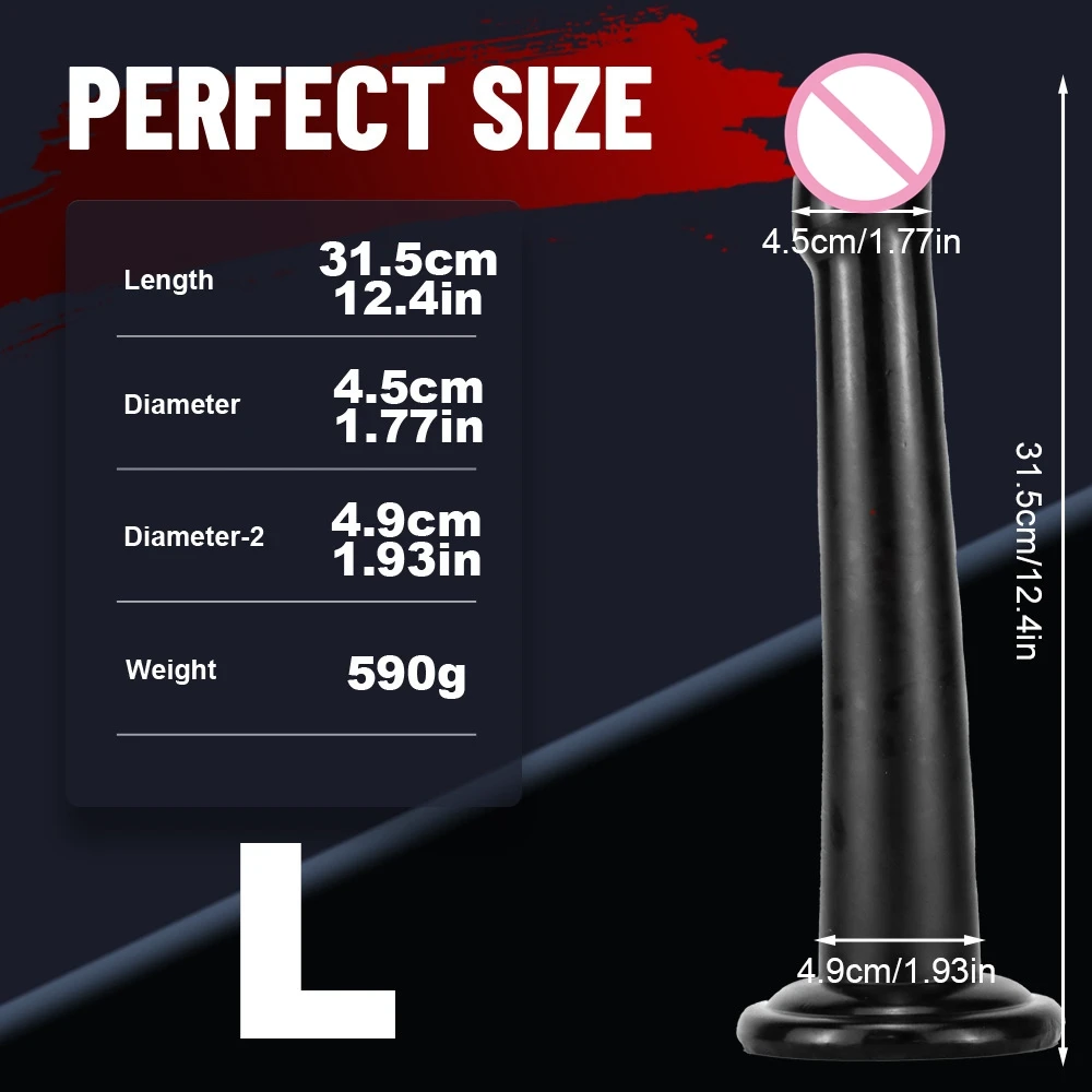 Slender Dildo Simulated Penis Suction Cup Female Masturbator 18+ Anus Penetration Women Sexy Gadgets Butts Juguetes Fun Adultos