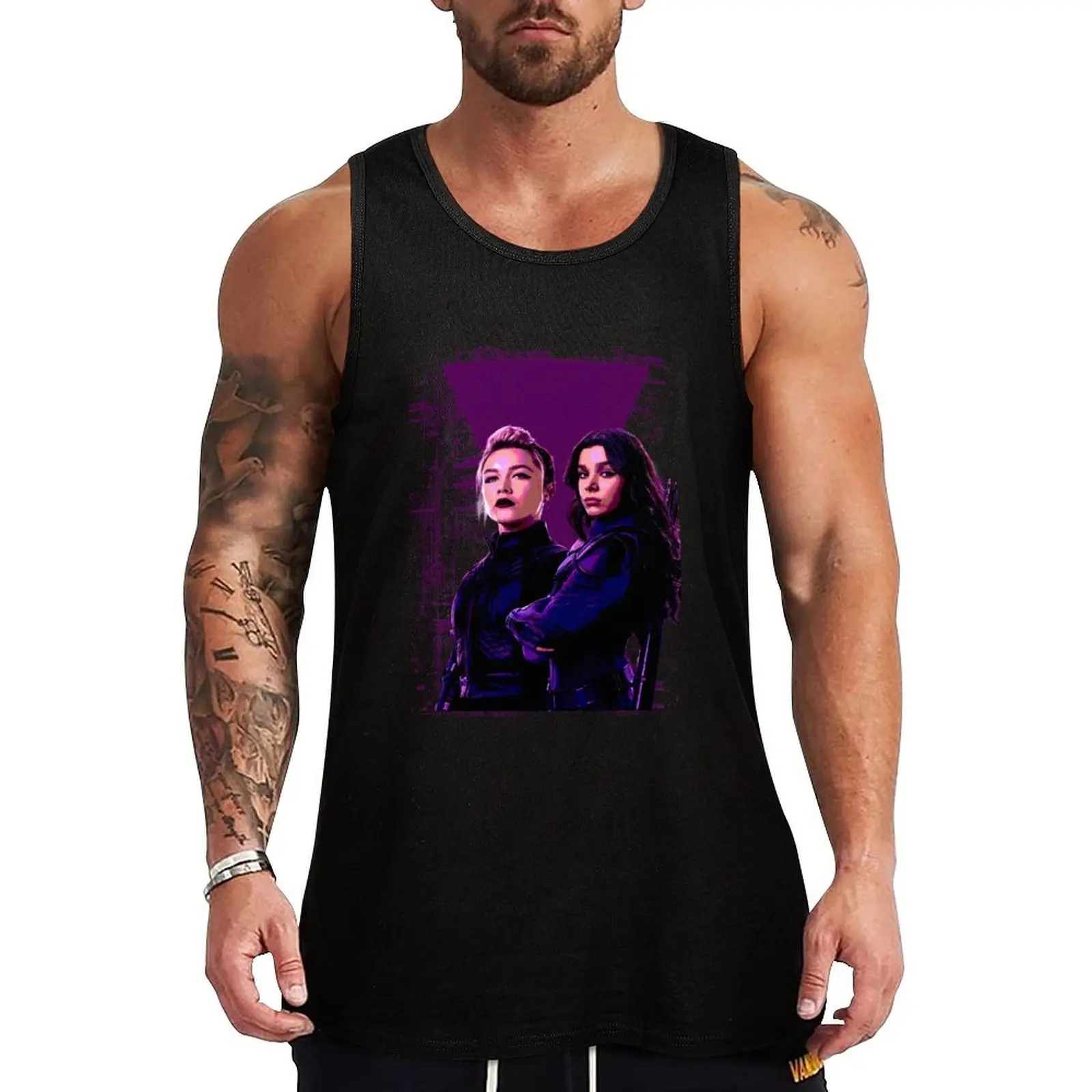 

kate and yelena Tank Top T-shirt Men's gym sleeveless Men's t-shirts Men's sleeveless t-shirt basketball clothing