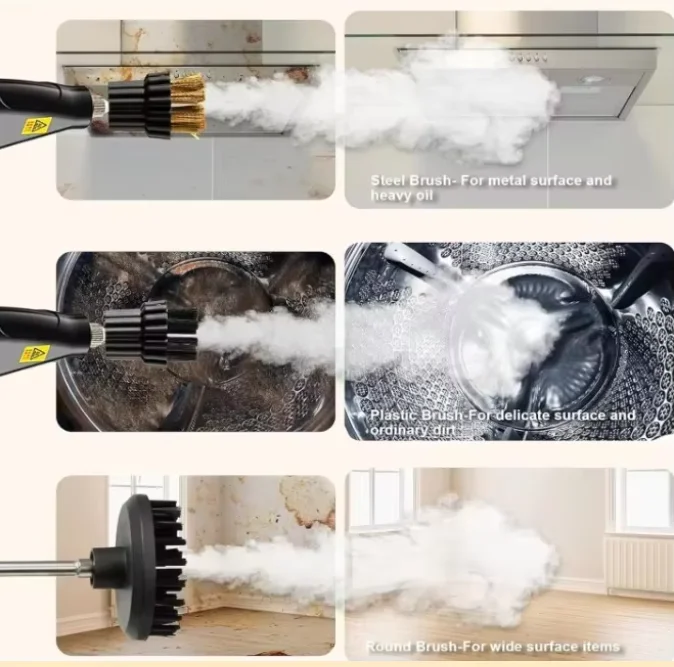 

2026 Portable High-Temperature Steam Cleaner, Large 1.2L Water Tank with Scale Suitable for Cleaning Car Interiors, Car Engines