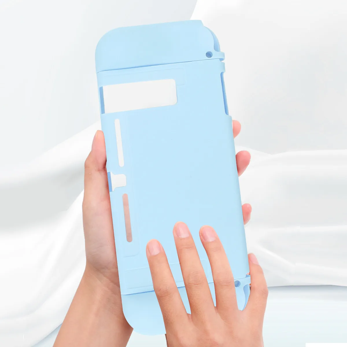 

Высококачественный защитный чехол из ТПУ, совместимый с Nintendo Switch, амортизирующий, износостойкий, тонкий, легкий, удобный для переноски.