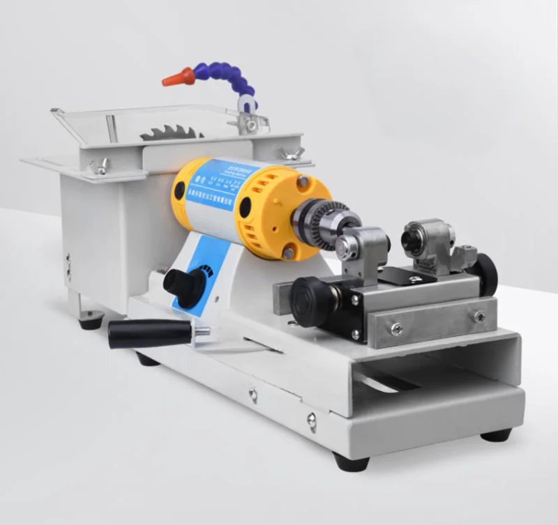 

Multifunctional Bench Grinder Jade Cutting / Drilling / Grinding / Engraving / Bead Polishing / Wax Table Grinder 110/220V 750W