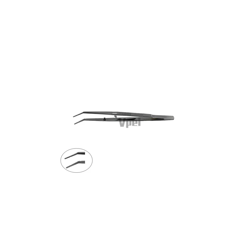 Bent tweezers are suitable for medical beauty nose plastic surgery instruments
