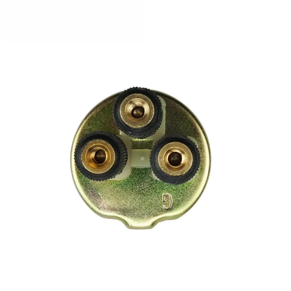 1 Piece 3-Pin Oil Pressure Sensor 0-5 Bar Brass Transducer For Diesel Engine Monitoring Generator Parts Industrial Tool