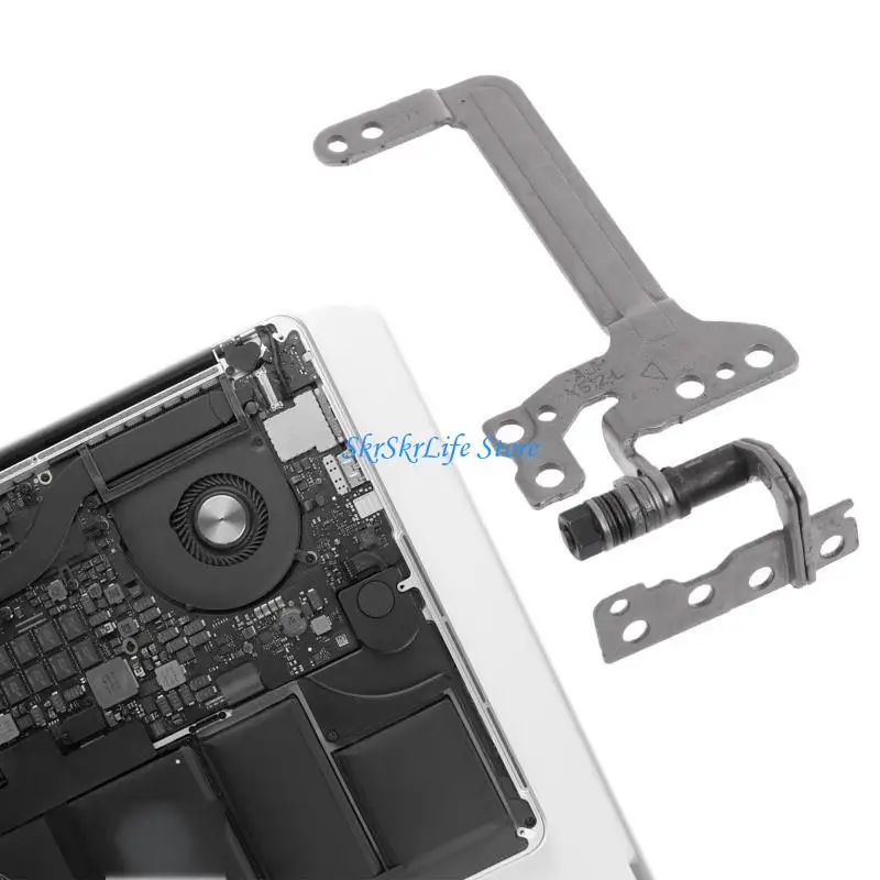 E65E Laptop Left + Right Screen LCD Screen Hinges Set Replacement for SUS X512 X512F X512FA X512U X512UA Laptop Hinge