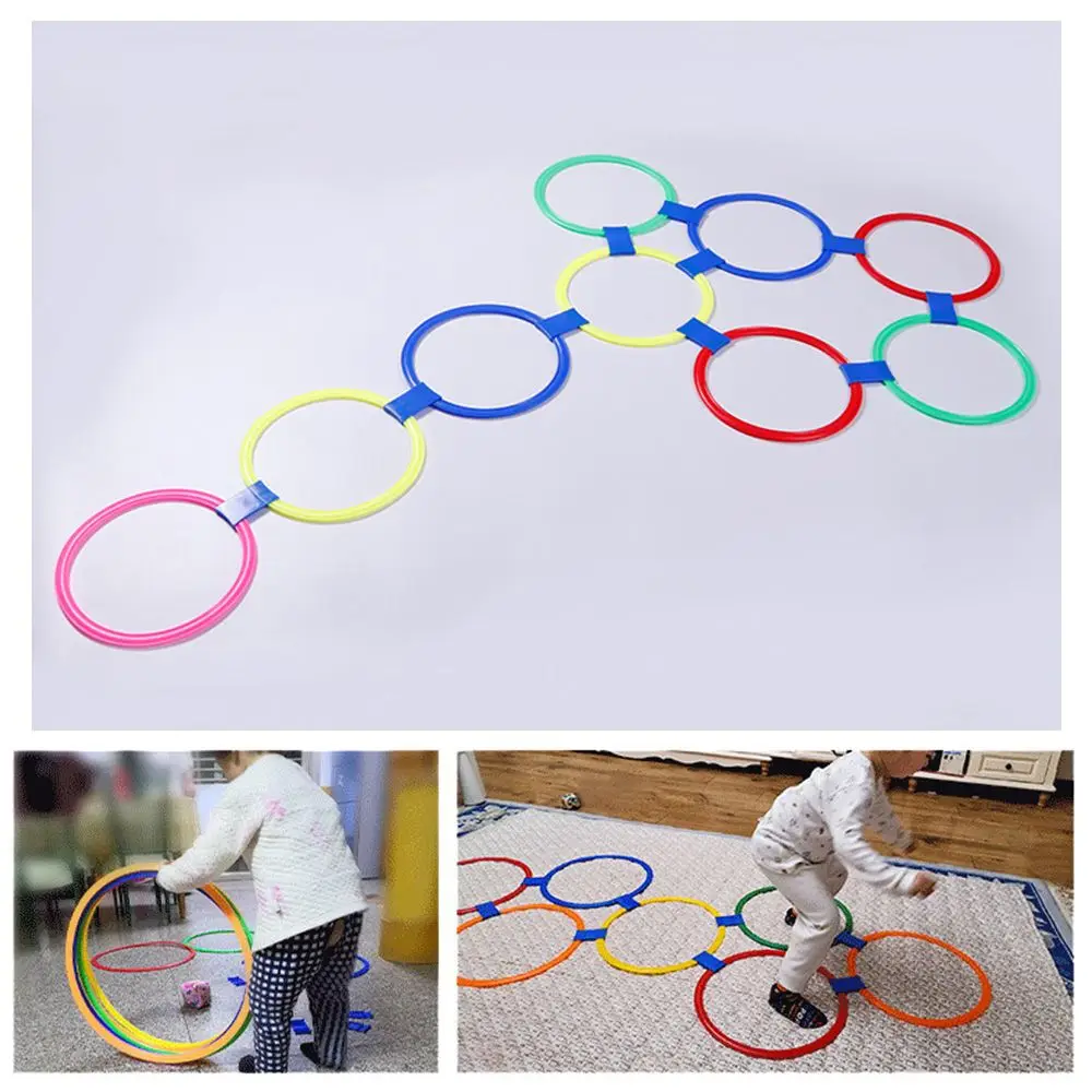 Prezenty dla dzieci Trening Sport Rozrywka Zabawa na świeżym powietrzu Sensoryczna zabawa Zabawki na świeżym powietrzu Sport dla dzieci Kręgle do skakania Koło do skakania Pierścień