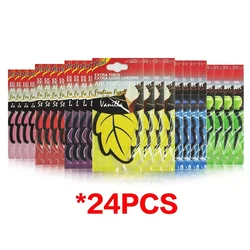 1/6/12/18/24PCS Car air freshener smell car perfume for car interior accessories air freshener customization
