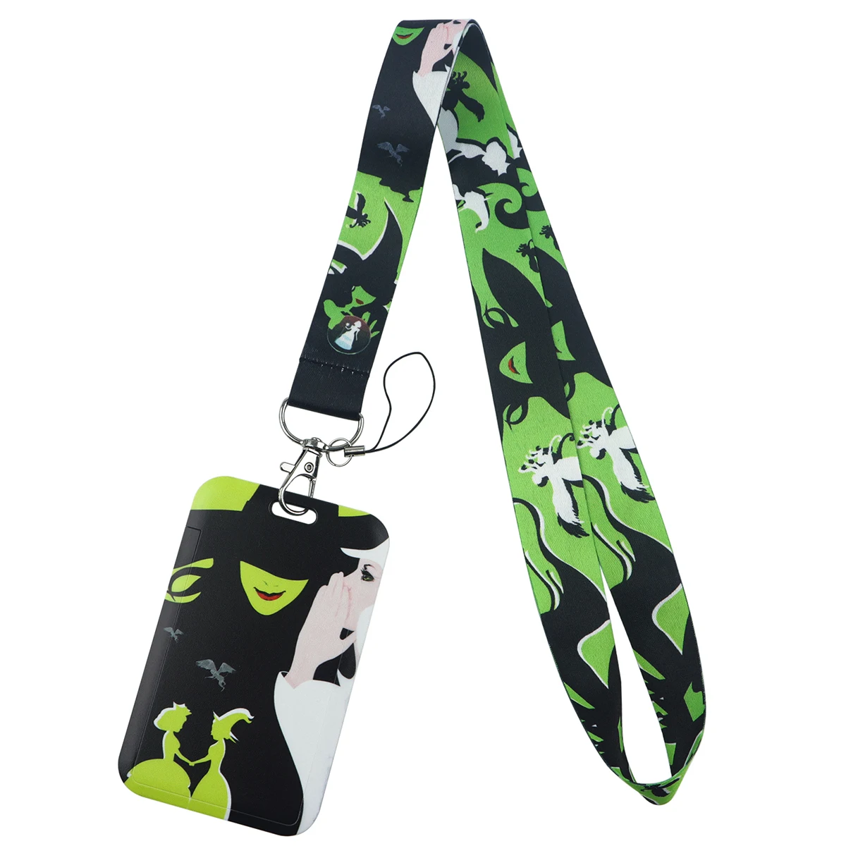 Wicked Witch Lanyard for keys ID Card Keychain Phone Straps USB Badge Holder DIY Hang Rope Lariat Lanyard