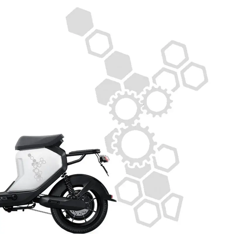 

Автомобильная графика, сотовая наклейка в открытом стиле, автодекор, тюнинг, боковая наклейка для автомобиля, мотоцикла и внедорожника