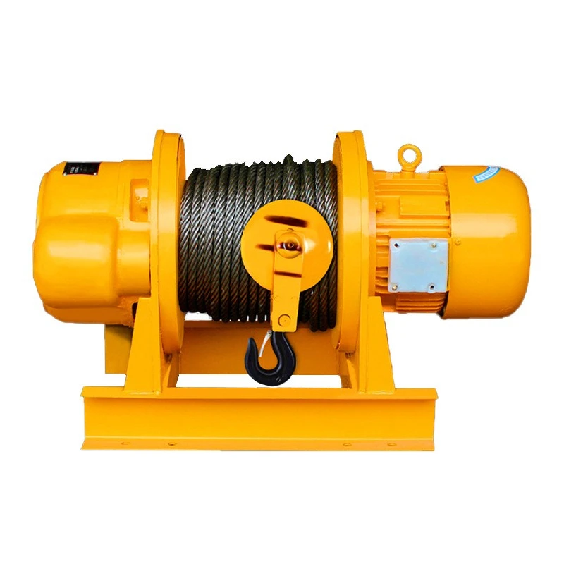 Heavy-duty winch 1t2 tons 5T50 meters construction electric wire rope hoist one-type winch