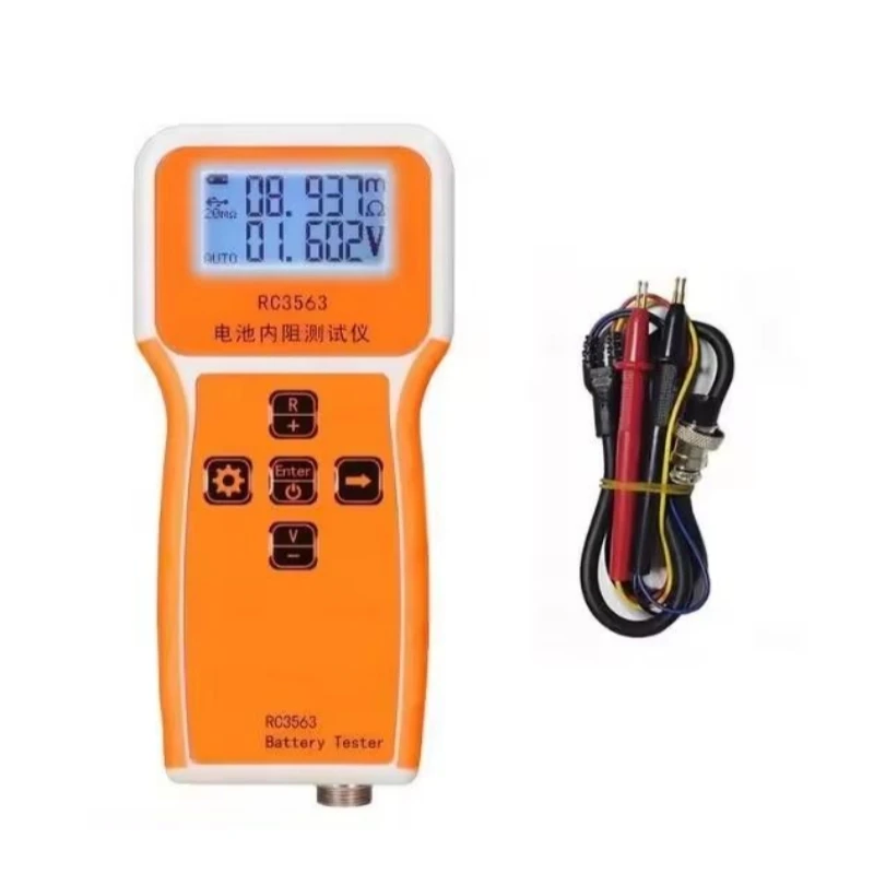 RC3563 Battery Voltage Internal Resistance Tester High-precision Trithium Lithium Iron Phosphate 18650 Battery Tester Ohmmeter