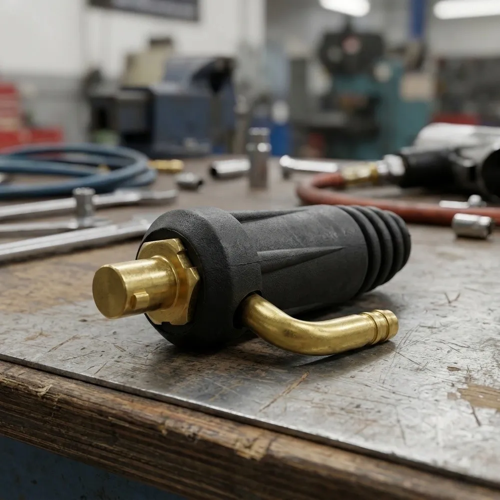 3/8\'\'-24 For TIG Cable Connection for 9 Series and For 17 Series Torches Compatible with 57Y01R 57Y03R Piece Cables