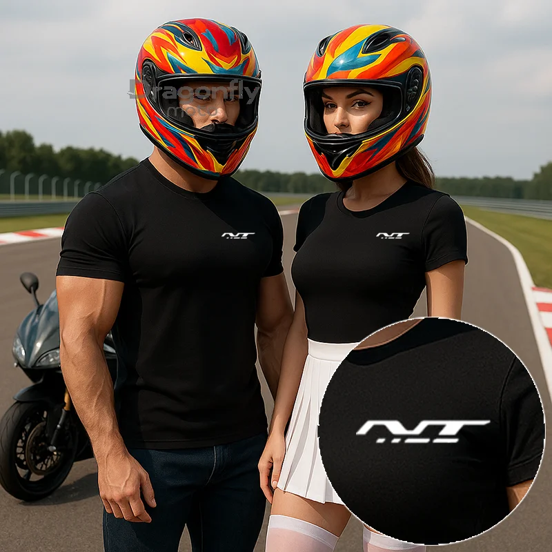

NT Logo Motorcycles T Shirts Fashion Men Summer Short Sleeve Cotton Bultaco Man Tshirt For Honda NT1100 NT 1100 2022 2023