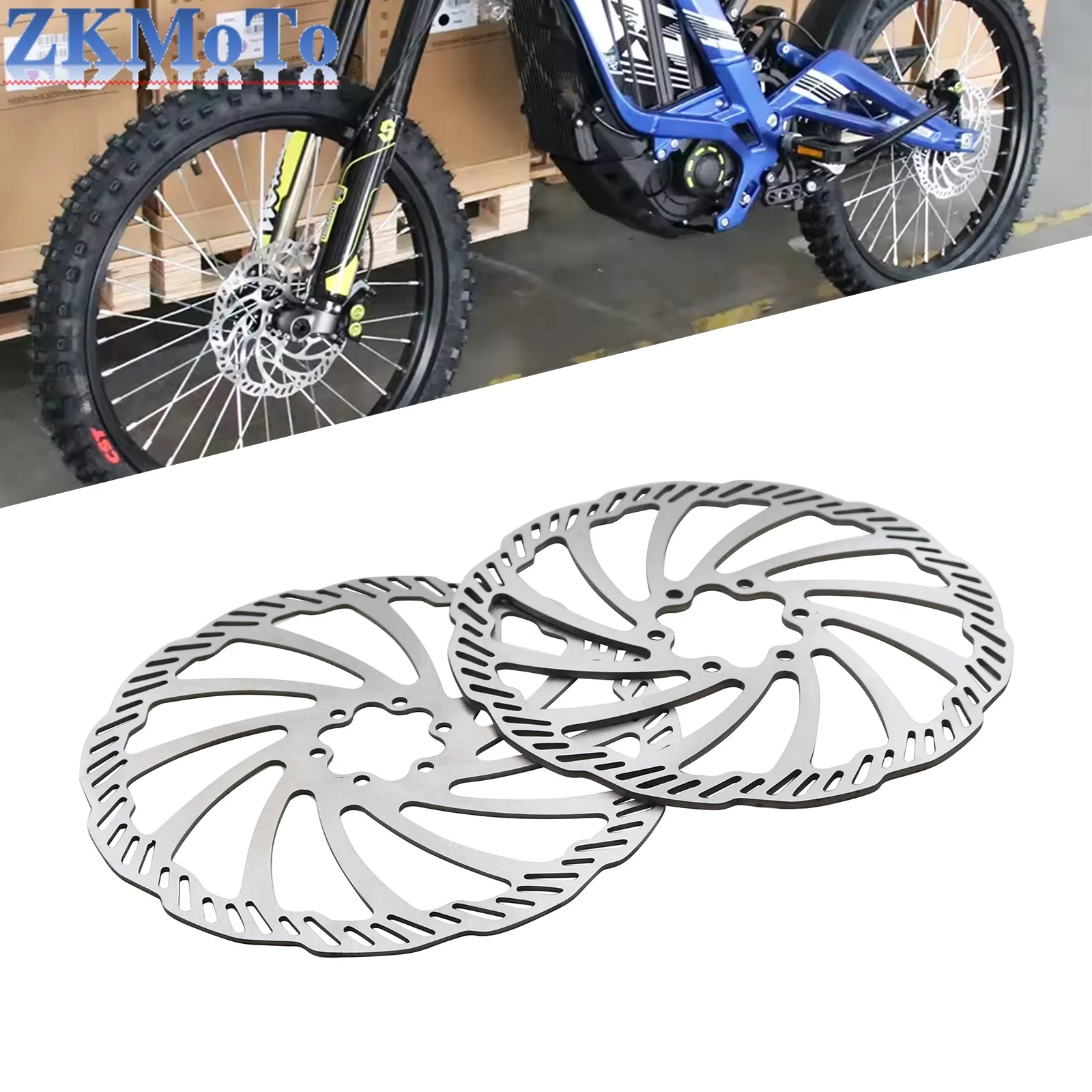 

203mm Motorcycle Front Rear Brake Disc Rotor Set For Segway X160 X260 For Sur-Ron Sur Ron Surron Light Bee X & Light Bee S Parts