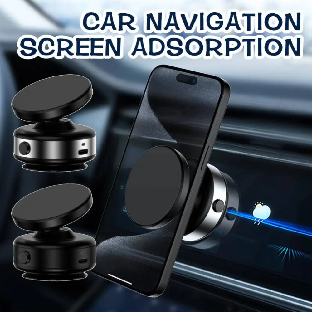 

Магнитный вакуумный адсорбционный кронштейн, вращающийся на 360° кронштейн для GPS-навигации, поддержка GPS-подставки для iPhone 15 14 13 Huawei