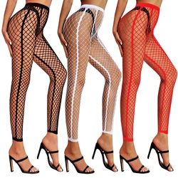 Damen Linie Strumpfhosen heißen Verkauf Dessous fußlose Oberschenkel hohe Strümpfe sexy Lenceria Fisch netz aushöhlen transparente Strumpfhosen
