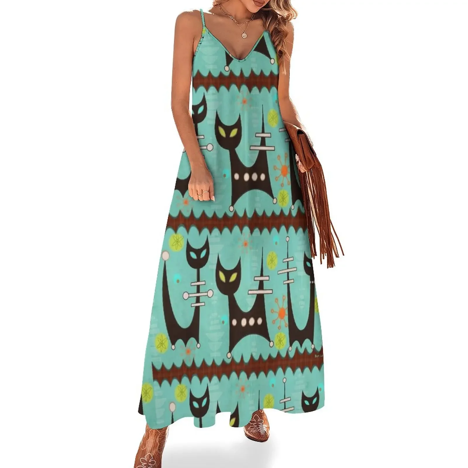 

Atomic Cats Sleeveless Dress dresses for women elegant party dresses for women 2025 dresses for special events Dress