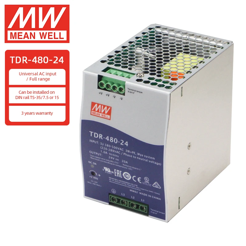 Meanwell TDR-480-24… - image