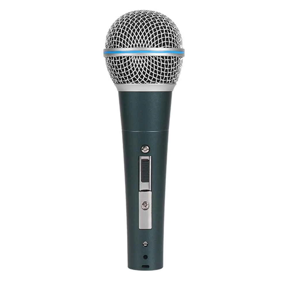 Superior-Metal Dynamic Microphone Wired Microphone For Karaoke Singing Wedding DJ Speech
