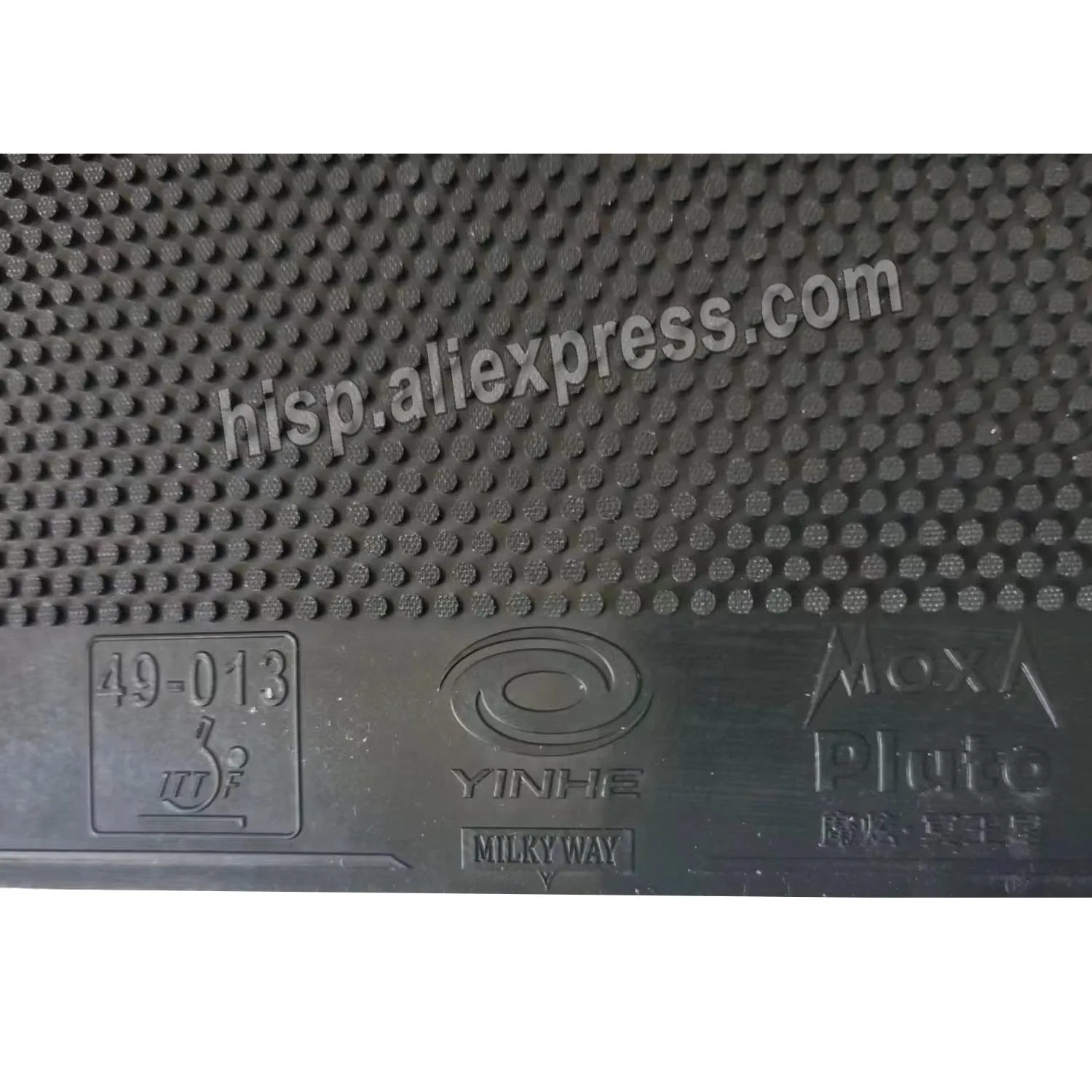 Yinhe Milky Way Galaxy Pluto medium pips-out Tenis de Mesa Goma de ping-pong con esponja