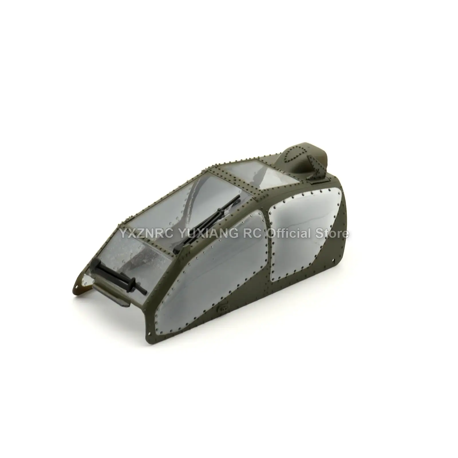 YXZNRC YUXIANG F11 AH-64 Apache 3D RC Parti di elicotteri Fusoliera Lama principale Grip Rotore di coda orizzontale Servo Accessori