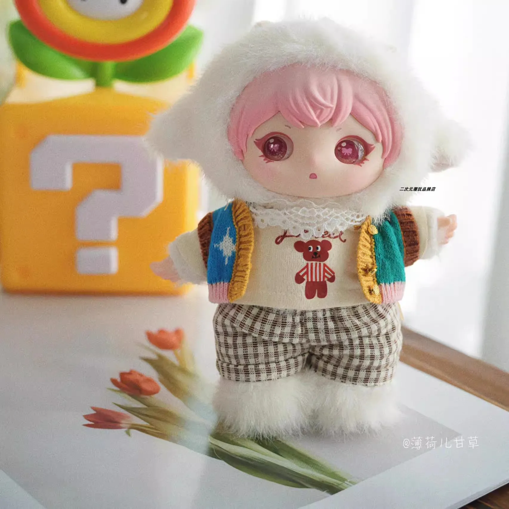 スポット本物の梨動物パーティーシリーズビニールぬいぐるみブラインドボックス潮遊び人形かわいい誕生日ギフト装飾品ペンダントおもちゃ