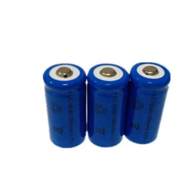 DIXSG 16340 bateria litowa 3.7v 1300mah Cr123a długopis laserowy latarka reflektor jasna latarka akumulator