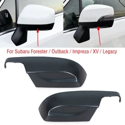 For Subaru Outback Legacy Forester XV Crosstrek Impreza Car Exterior Rearview Side Mirror Bottom Lower Base Cover Shell Cap