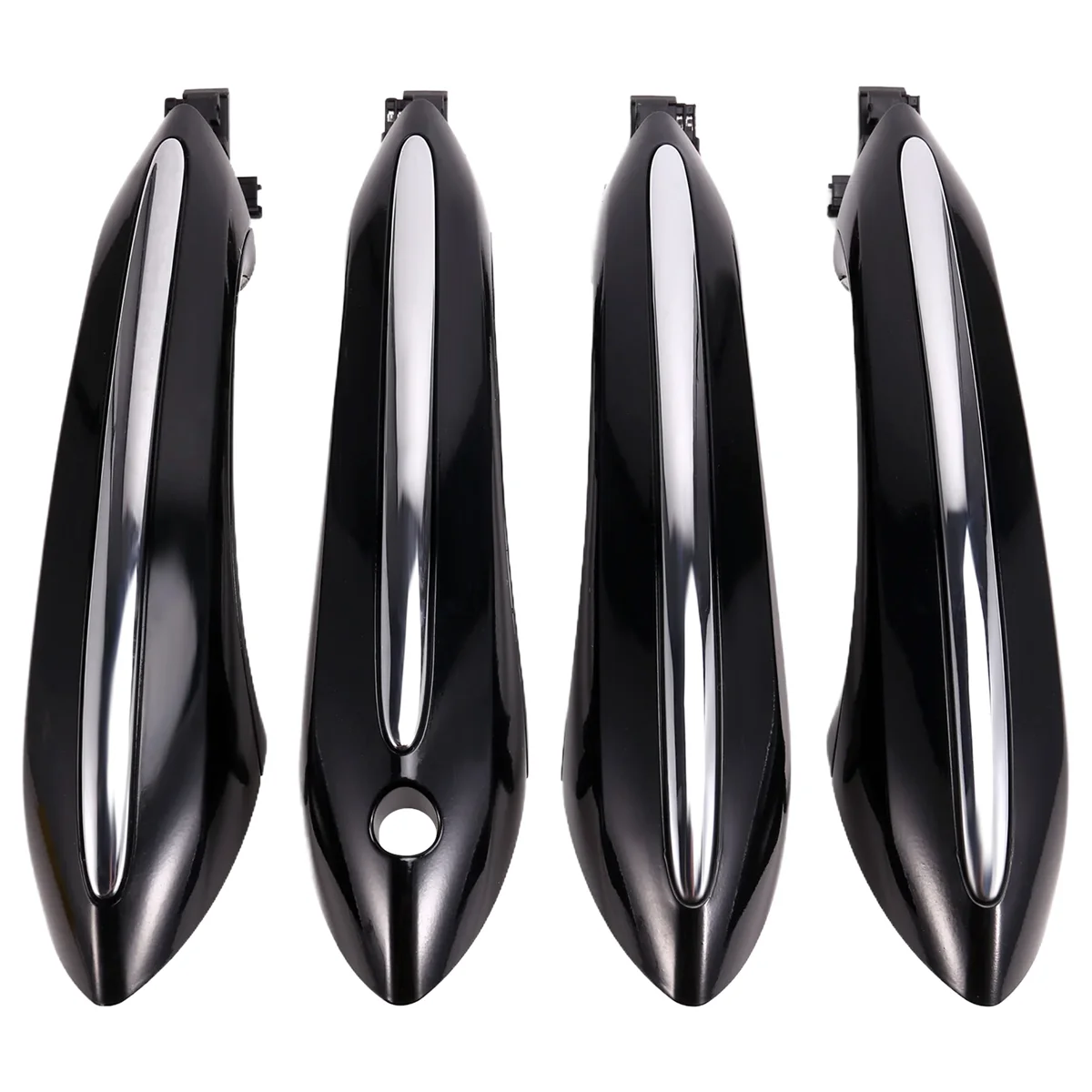 

4Pc Exterior Door Handle+Light for BMW 5 6 7 Series F07 F10 F11 F06 F12 F13 F01 F02 F03 F04 51217276243 51217231929 LHD
