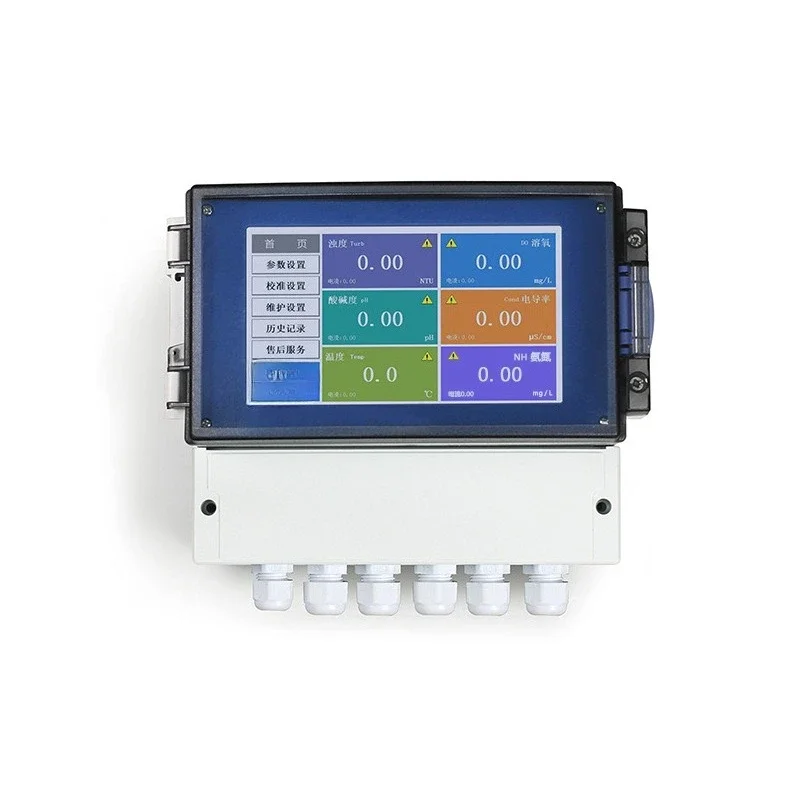 Multi-parameter water quality analyzer Water PH Turbidity Dissolved Oxygen Conductivity Ammonia Nitrogen