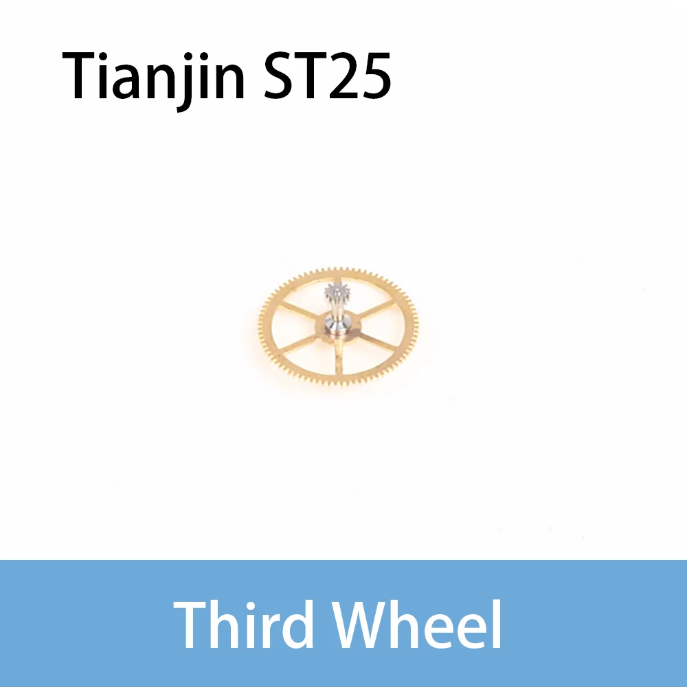 

Watch Accessories Third Wheel Suitable for Tianjin ST2505 T25 Movement Three Wheel Watch Repair Parts