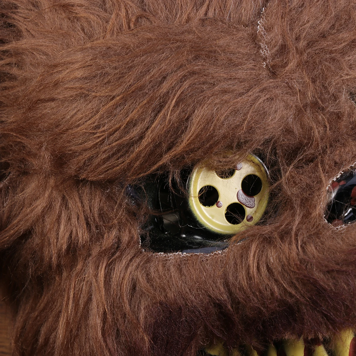 

Scary Bloody Bear Head Mask Brown Halloween Costume Prop Masquerade Party Cosplay Accessory Performance Wear
