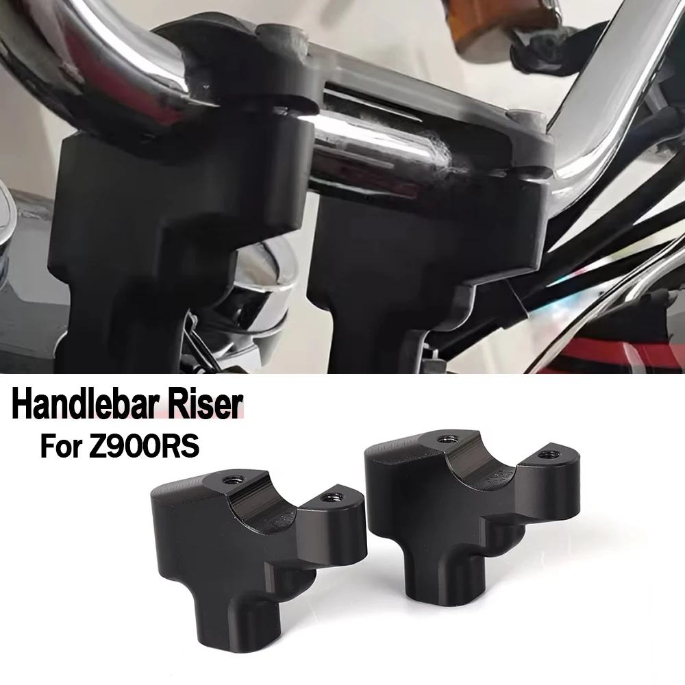 For KAWASAKI Z900RS Z900 RS Z 900RS 2018- Motorcycle Handlebar Riser Lift Booster With Offset Risers Clamp Extension Adapter
