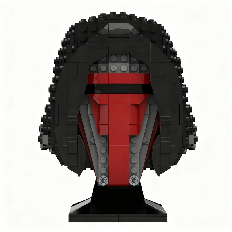 NEW 745PCS MOC Star Movie Character Darth Revan Helmet Model DIY Creative Ideas Display Assembly Building Blocks Birthday Gift