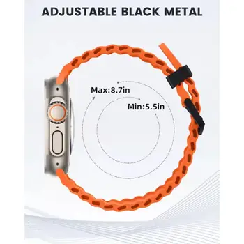 10 最佳銷售 蘋果手錶 Ultra 海洋錶帶 - №8