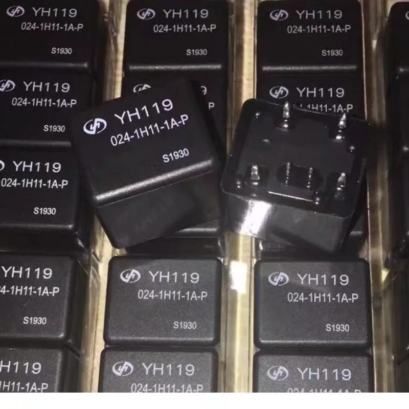 

10 шт. автомобильное реле YH119 024-1H11-1A-P 6pin 24 В оригинальное новое YH119-024-1H11-1A-P 24 В постоянного тока