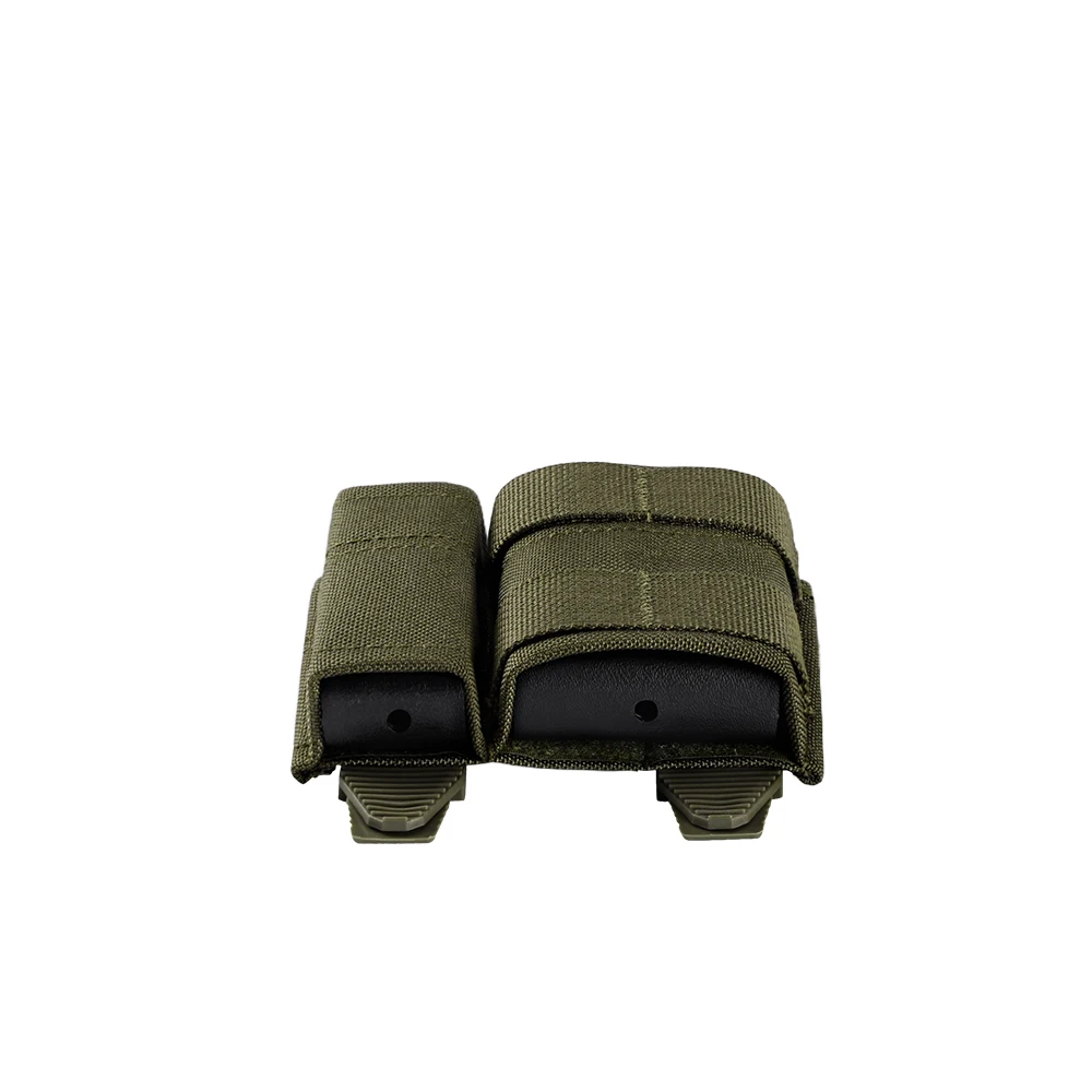 OPHIDIANTAC Tactical 5.56+9mm Hybrid Mag Pouch MOLLE Quick-Insert Magazine Bag with Pull-Tabs for AR15 M4 Airsoft Gear view 3