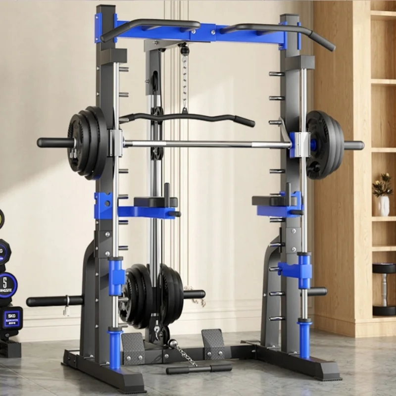 Multifunctionele uitgebreide trainingsapparatuur voor thuis, portaalframe, vogel squat bankdrukframe, geïntegreerde fitness