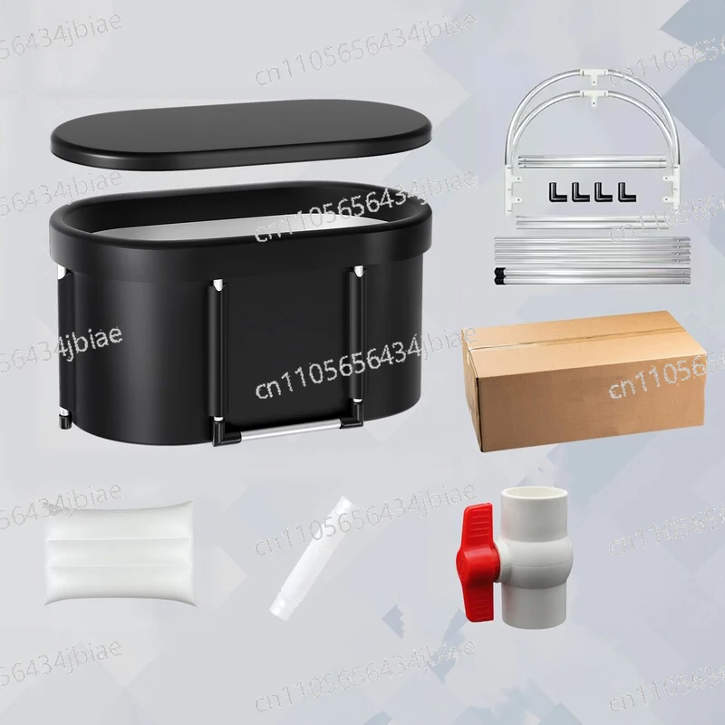Portable Foldable Ice Bath Tub for Athletes Multiple Layered Portable Outdoor Cold Plunge Tub for Recovery,Cold Plunge
