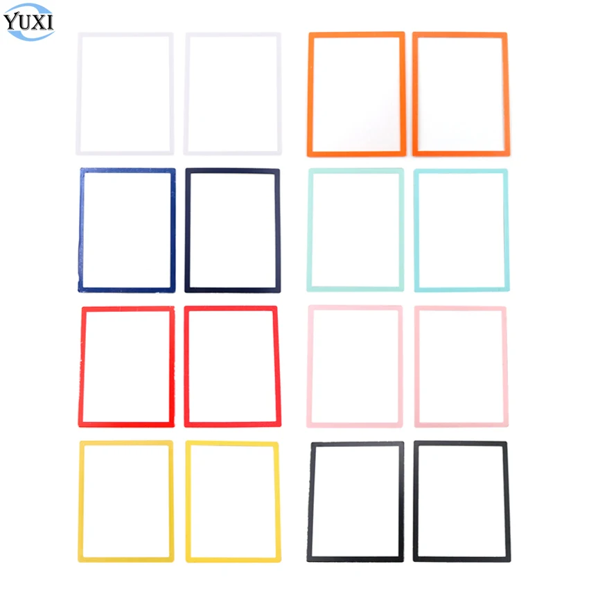 YuXi Plastic Upper Screen Lens Cover Bottom Frame Replacement For DS Lite For NDSL Game Console